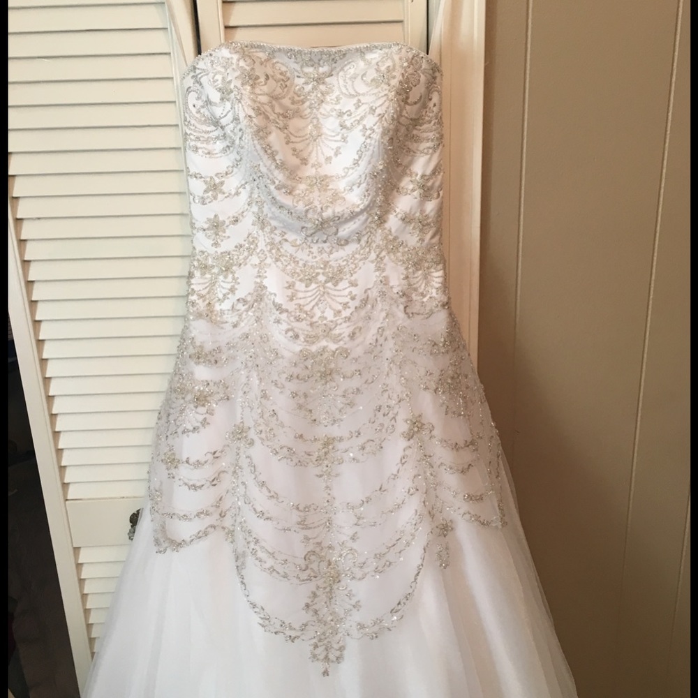ALLURE BRIDAL Altered to a size 2.